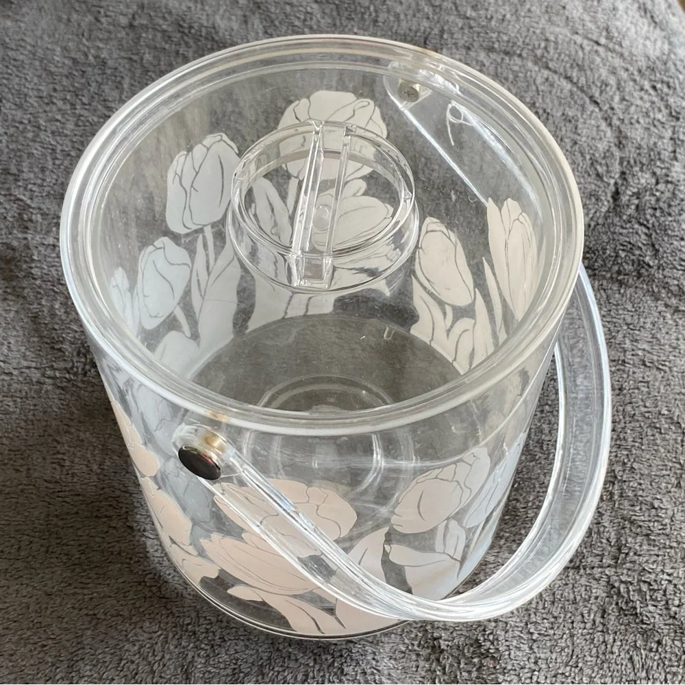 Vintage Tulips Ice Bucket